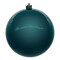 Vickerman 3" Dark Teal Pearl UV Drilled Ball Ornament 12 per bag.